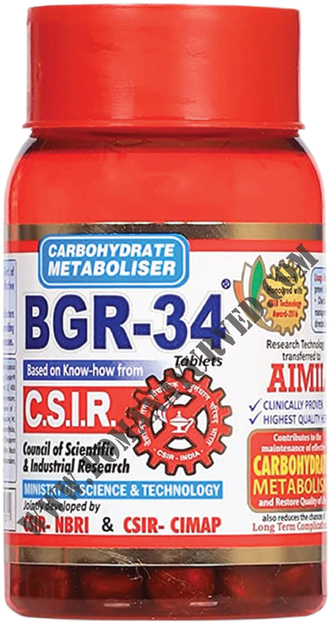 Picture of BGR 34 Tablets
